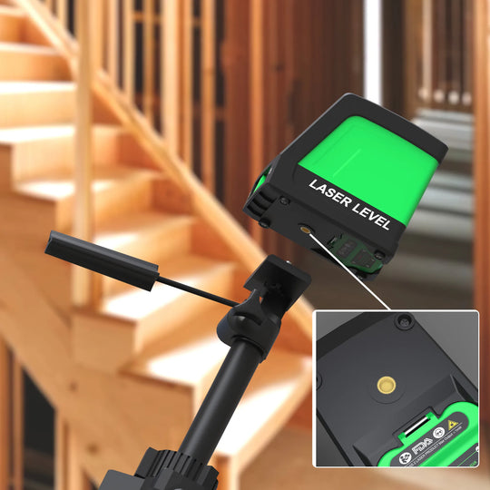Inspiritech Laser Level, Self-leveling Cross Line Laser LX016R (Red)