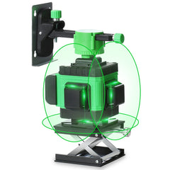 Inspiritech 3x360° Self-Leveling Line Laser Level With Remote Control TDY01