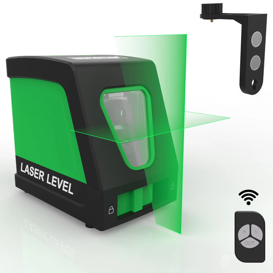 Inspiritech Laser Level, Self-leveling Cross Line Laser LX016G (Green)