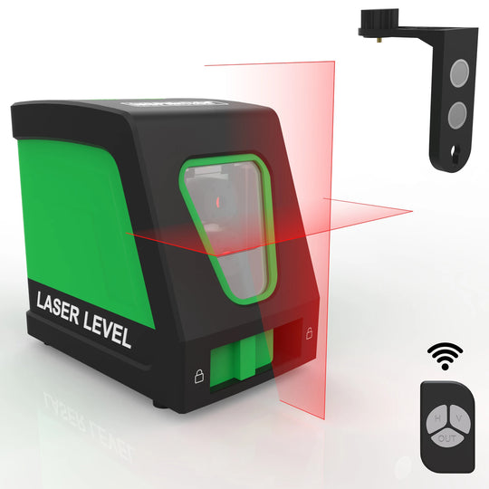 Inspiritech Laser Level, Self-leveling Cross Line Laser LX016R (Red)