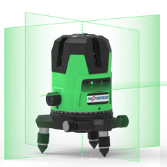 Inspiritech 5 Lines Green Beam Self-Leveling Laser Level TG-5LR-2