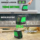 Inspiritech Laser Level, Self-leveling Cross Line Laser LX016G (Green)